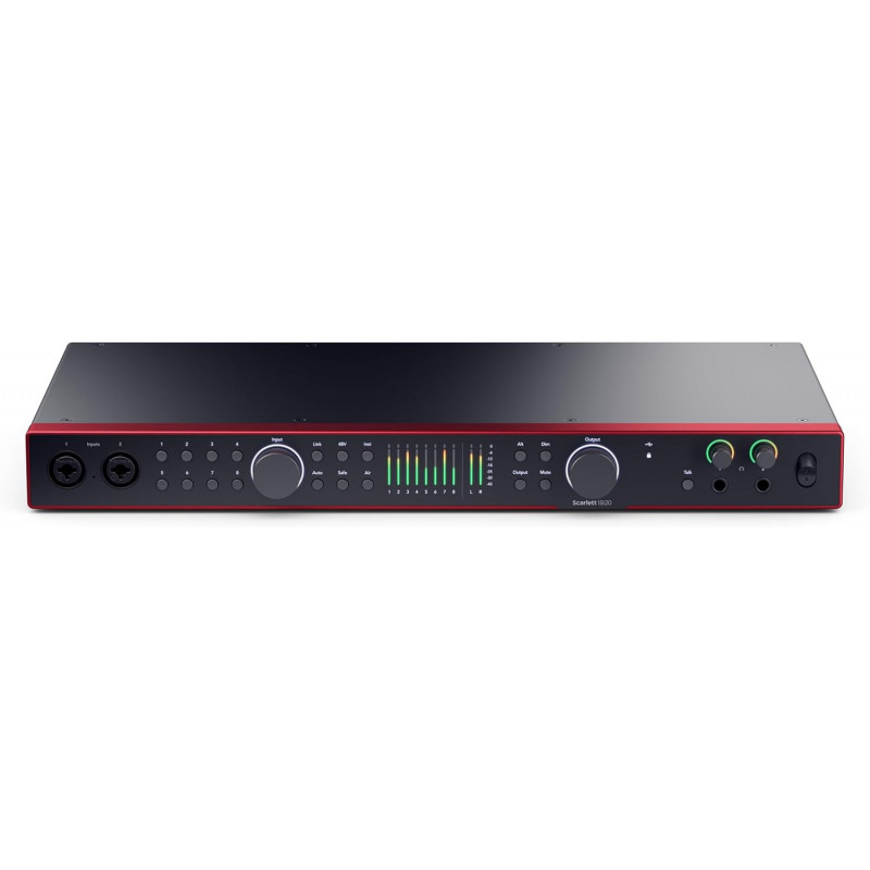 Focusrite Scarlett 18i20 de 4e Génération Interface Audio USB-C