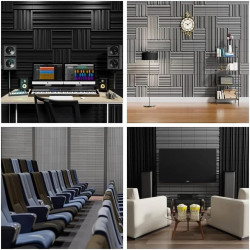 Panneau Acoustique Lot de 24 panneaux acoustiques for studio