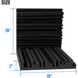 Panneau Acoustique Lot de 24 panneaux acoustiques for studio