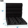 Panneau Acoustique Lot de 24 panneaux acoustiques for studio